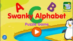 Little Children's Educational Swanky Alphabet Puzzle Game - Screenshot 4