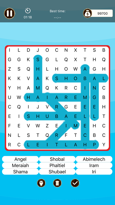 Bible Study : Word Search quiz screenshot 4