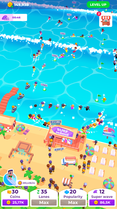 Idle Surfing screenshot 2