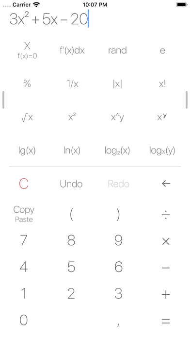 Screenshot #10 for Expressions Calculator