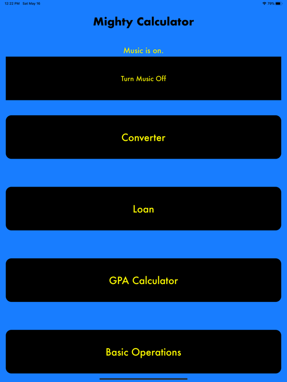 Screenshot #5 pour Mighty Calculator
