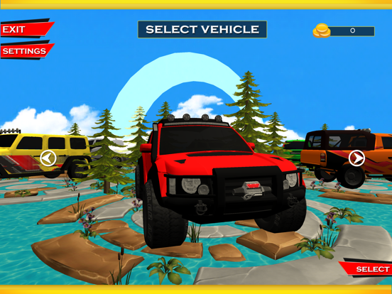 Offroad 4x4 Extreme Stunt Raci screenshot 2