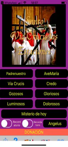 Captura 9 Rezar - Oraciones basicas iphone