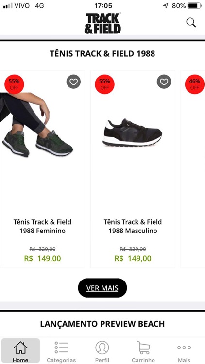 Track&Field: Roupa Esportiva