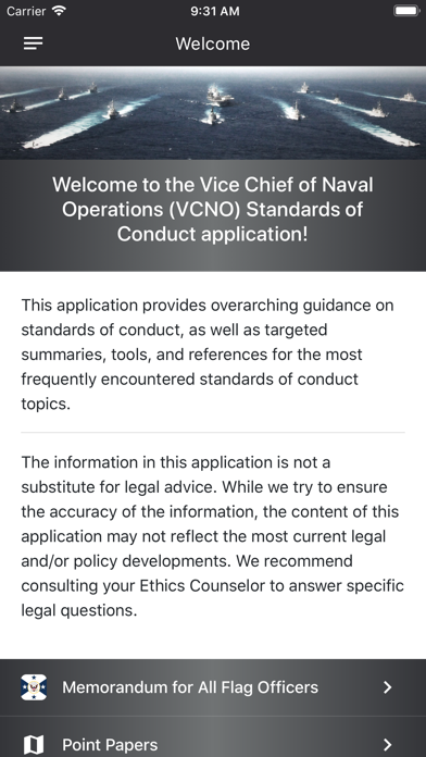 How to cancel & delete VCNO Standards of Conduct from iphone & ipad 1