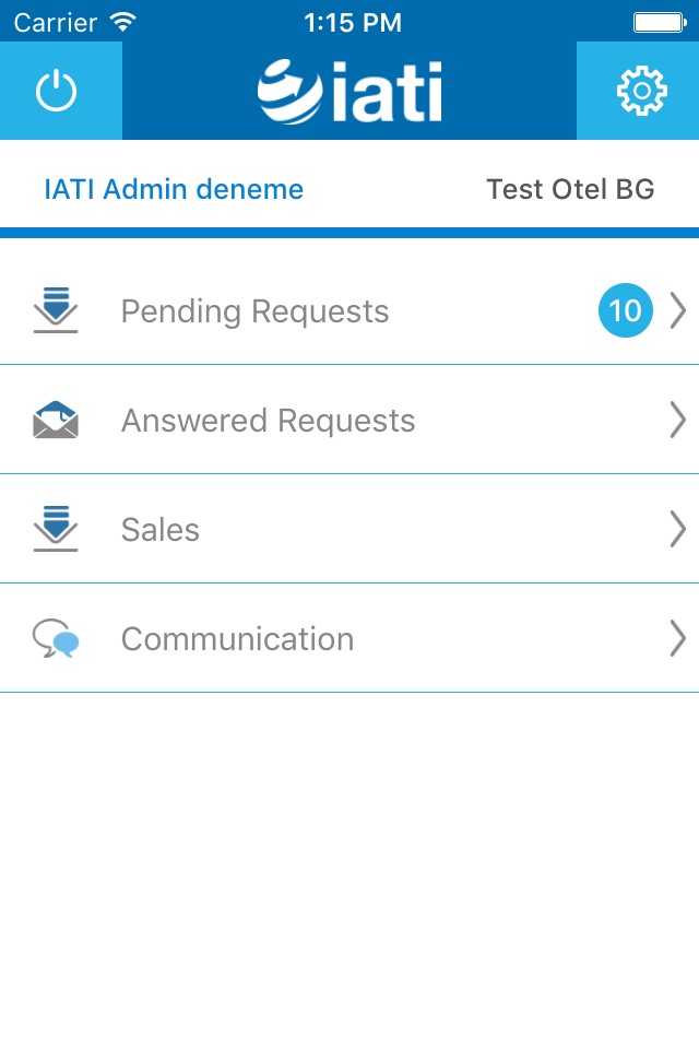 IATI Communicator screenshot 2