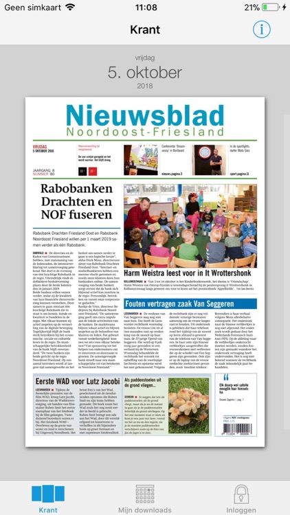 Nieuwsblad Noordoost Friesland