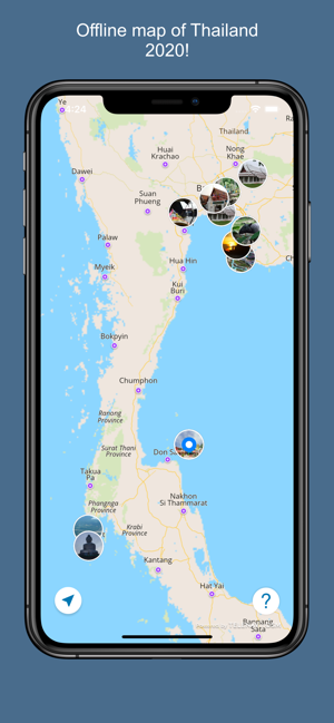 Thailand 2020 — offline map(圖1)-速報App