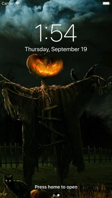 How to cancel & delete Halloween Live Wallpapers from iphone & ipad 1