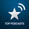 You can choose two countries, and you can favorites, download and play podcasts