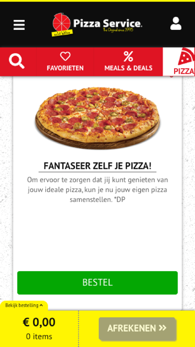 Pizza Service Belgium screenshot 4