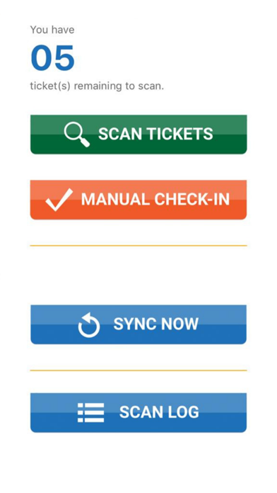 Ticketing CheckIn App screenshot 3