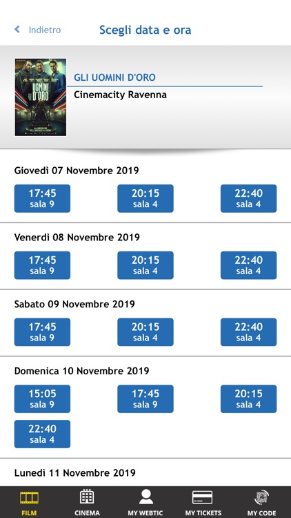 Webtic CinemaCity Ravenna screenshot-4