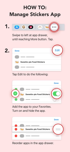 Sweetie-pie Food Stickers(圖5)-速報App