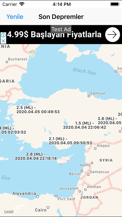 Son Depremler Deprem Habercisi