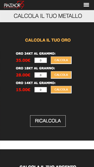 PiazzaOro screenshot 3