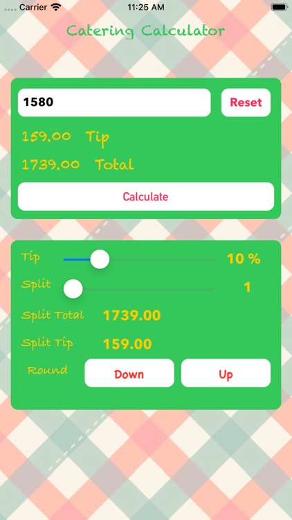 Catering Calculator