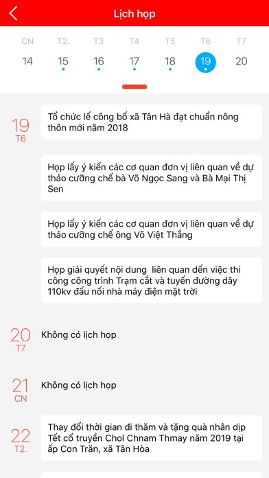 Họp không giấy 2018 screenshot 3