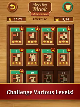 Captura de Pantalla 4 Move the Block : Slide Puzzle iphone