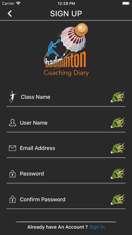 Badminton Coaching Diary