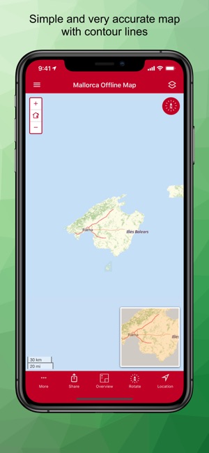 Mallorca & Cabrera Offline Map