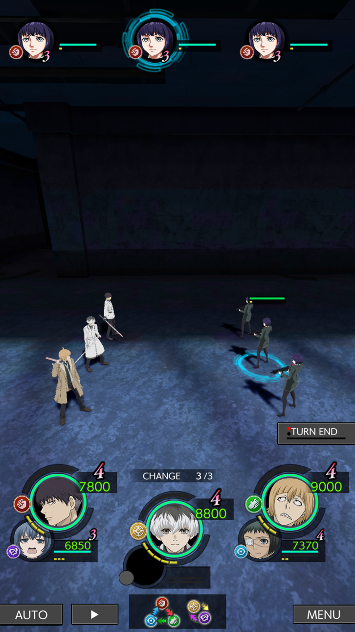 [ Tokyo Ghoul re invoke ] 東京喰種 :re invoke Hack screenshot 4 - iOS game interface