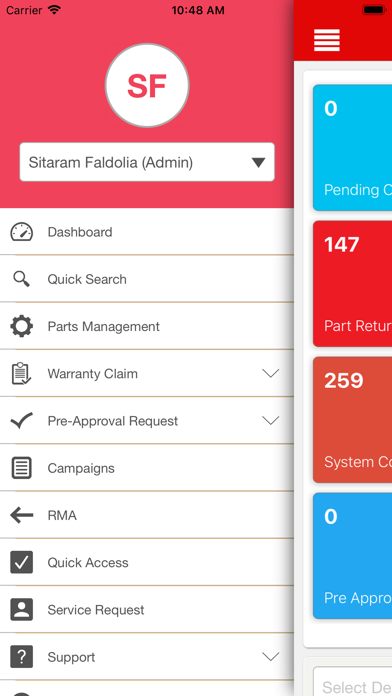 Mahindra Service Modules screenshot 3