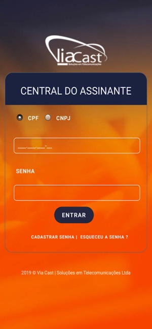 Central do Assinante ViaCast