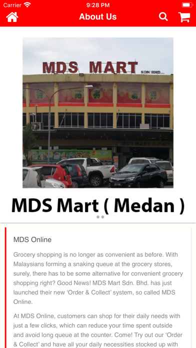 MDS Online screenshot 2