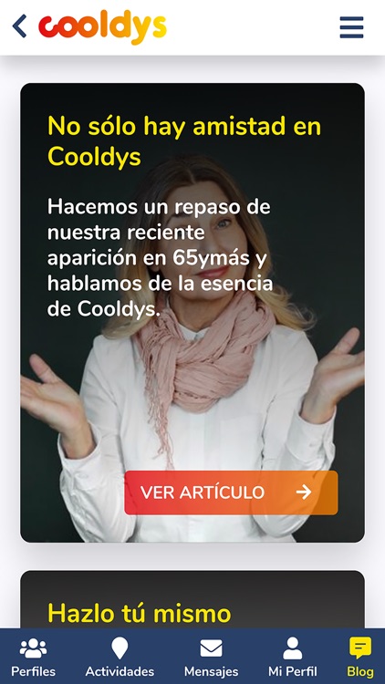 Cooldys - La red social 50+ screenshot-5