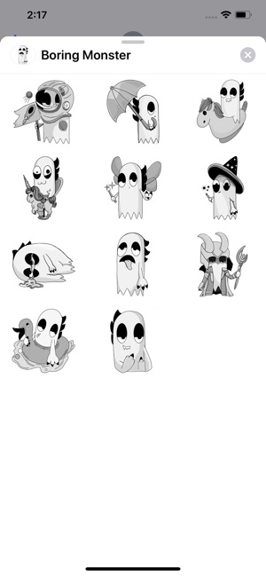 Boring Monster Sticker Pack(圖1)-速報App