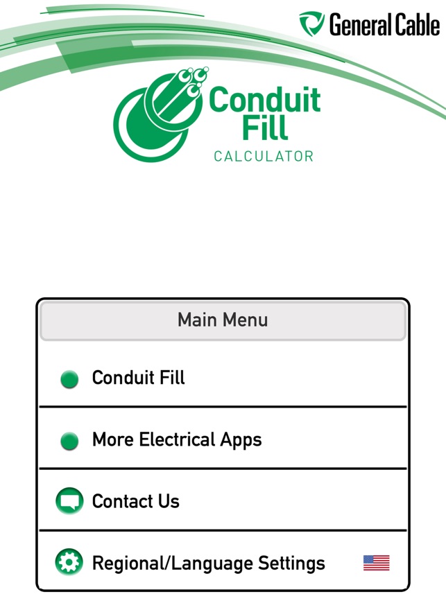Conduit Cable Fill Chart