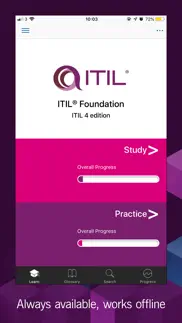 official itil 4 foundation app iphone screenshot 1