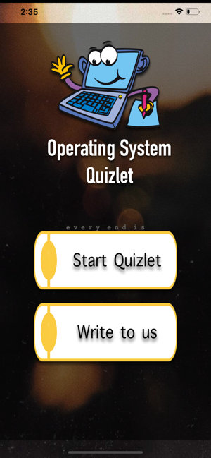 Operating System Quizlet