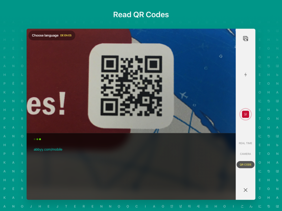 TextGrabber scan and translate iPad TextGrabber scan and translate iPad