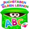 "Das ABC in Kästchen" ist ein unterhaltsames Spiel mit einer einzigartigen und sehr effektiven Methode zum Lesen lernen