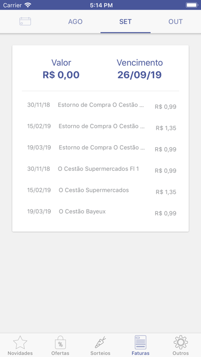 Cartão O Cestão screenshot 4