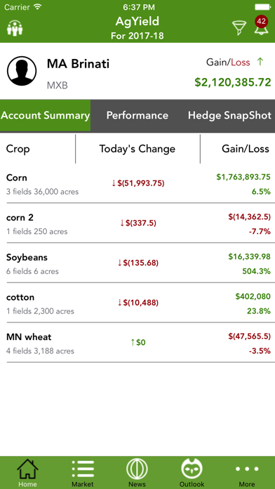 AgYield Mobile Application screenshot 2