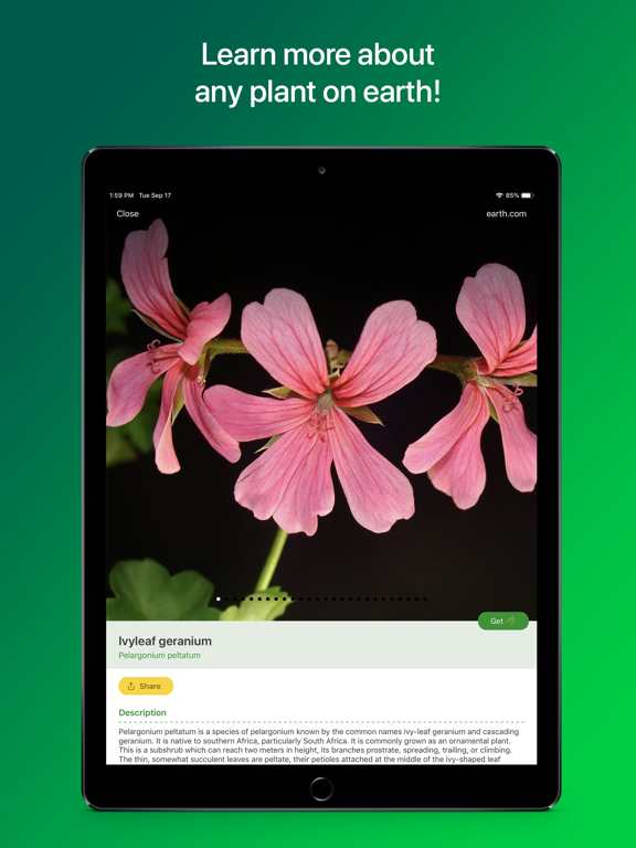 PlantSnap Plant Identification screenshot
