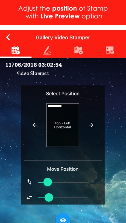 Auto timestamp & text to video screenshot-9