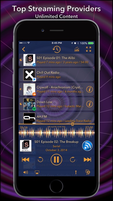 How to cancel & delete Tunr - Music Player Visualizer from iphone & ipad 3