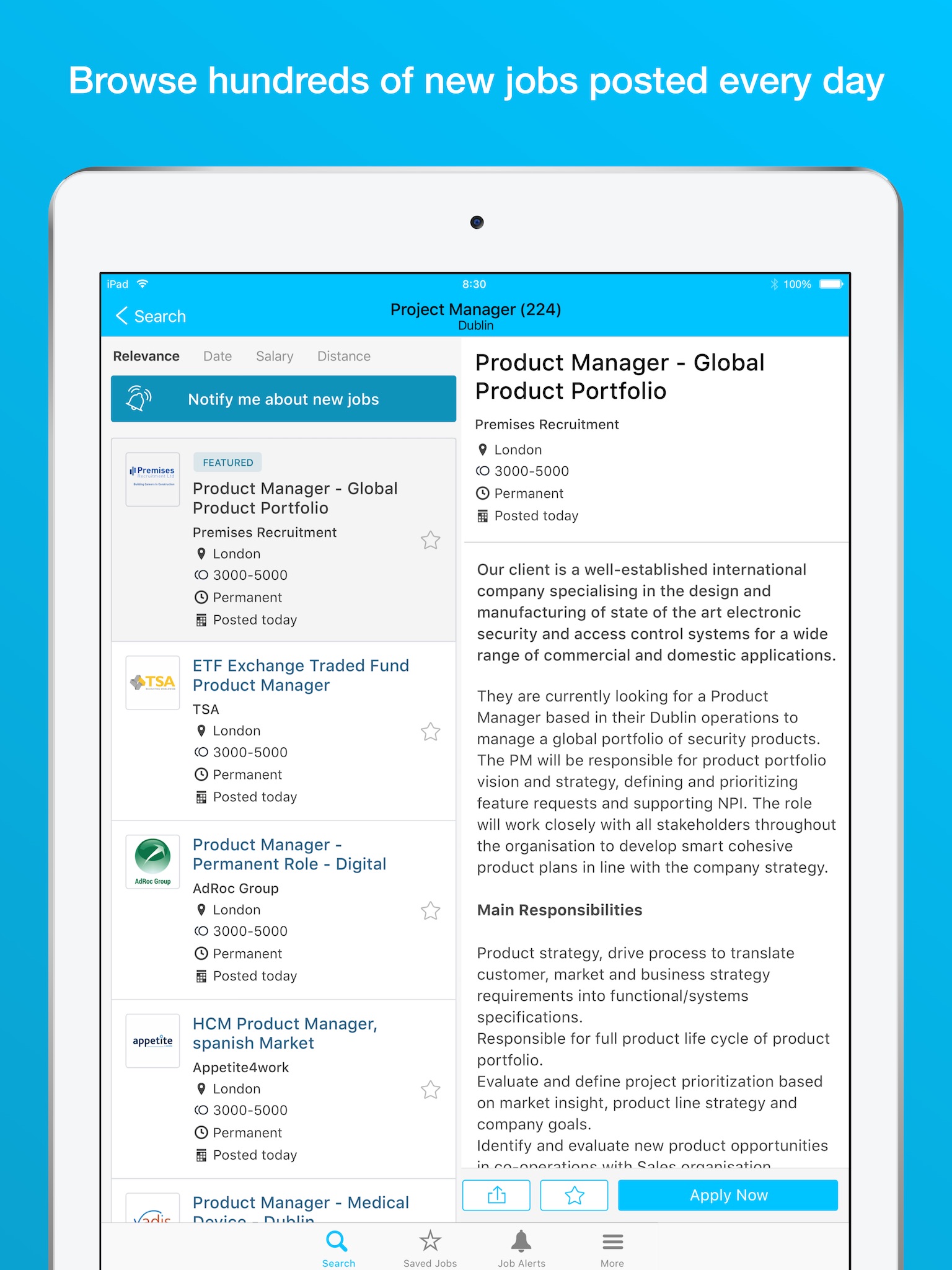 NIJobs - Job Search App screenshot 2