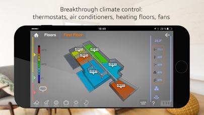 How to cancel & delete THRONE 3D Smart Home/Building from iphone & ipad 1