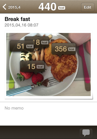 FoodLog : Calorie Counter screenshot 2