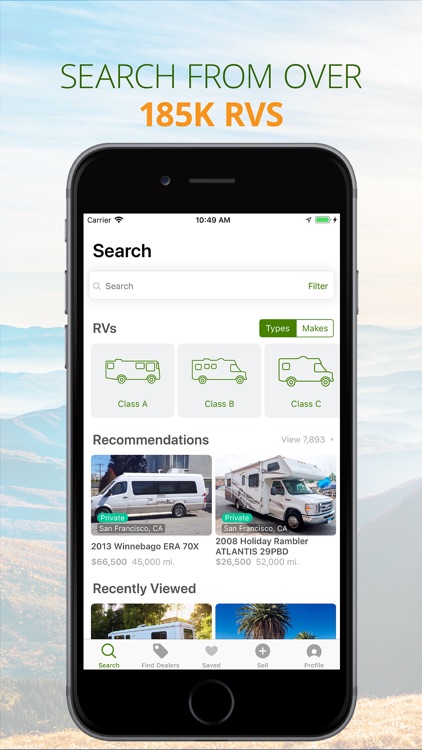 RV Trader: Shop RVs