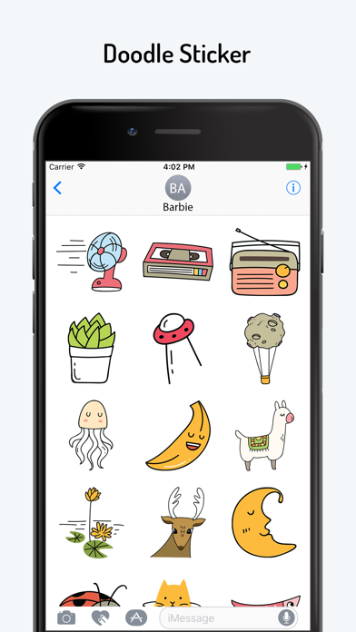 How to cancel & delete Doodle Text Stickers from iphone & ipad 2