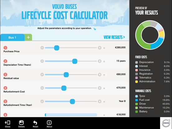VBC Life Cycle Cost Calculator screenshot 4
