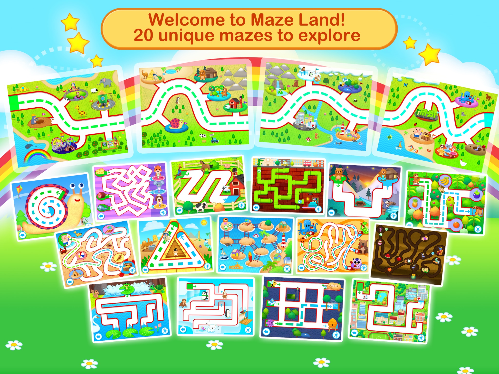 Toddler Maze 123 screenshot 4