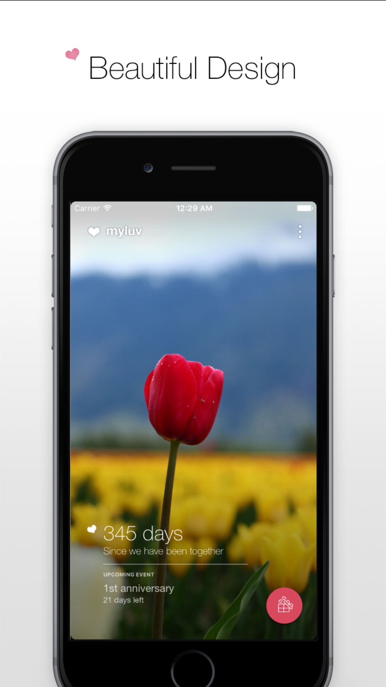 Screenshot do app My Luv for couples