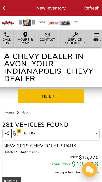 Champion Chevrolet Avon screenshot 3